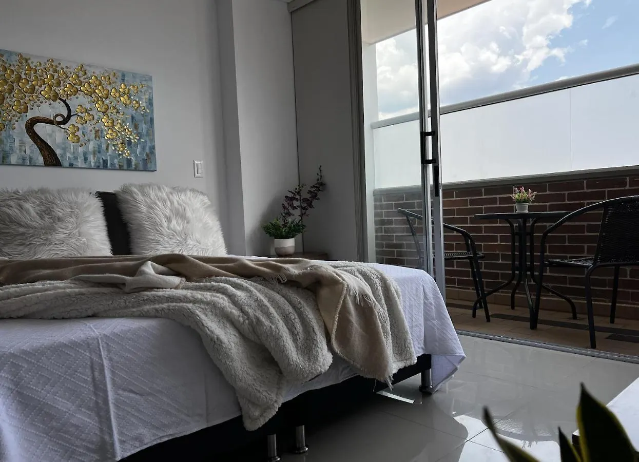 Apartmán Hermoso Apto Nuevo De Lujo 401 Massamagrell Medellín 0*,  Kolumbie